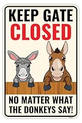 Venicor donkey sign for sale  Delivered anywhere in USA 