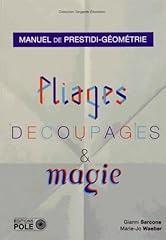 Pliages découpages magie d'occasion  Livré partout en France