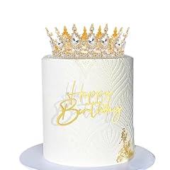 Crown cake topper for sale  Delivered anywhere in USA 