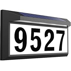 Solar address sign for sale  Delivered anywhere in USA 