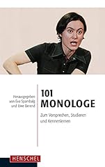 101 monologe zum gebraucht kaufen  Wird an jeden Ort in Deutschland