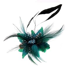 Black fascinator clip for sale  Delivered anywhere in UK