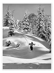 Skifahrer schnee poster gebraucht kaufen  Wird an jeden Ort in Deutschland