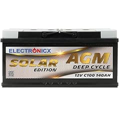 Batteria solare agm usato  Spedito ovunque in Italia 