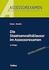 Staatsanwaltsklausur im assess gebraucht kaufen  Wird an jeden Ort in Deutschland