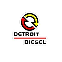Detroit diesel sticker for sale  Delivered anywhere in USA 
