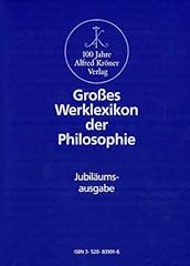 Großes werklexikon philosophi gebraucht kaufen  Wird an jeden Ort in Deutschland