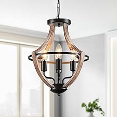 Hoxiya farmhouse chandelier for sale  Delivered anywhere in UK