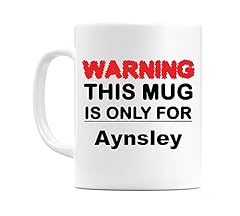 Wedomugs warning mug for sale  Delivered anywhere in UK