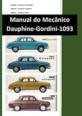 Manual mecânico dauphine for sale  Delivered anywhere in Ireland