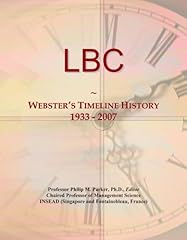 Lbc webster timeline for sale  Delivered anywhere in UK