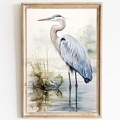 Blue heron wall for sale  Delivered anywhere in USA 