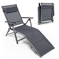 Costway klappbarer sonnenliege gebraucht kaufen  Wird an jeden Ort in Deutschland
