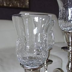 Glasaufsatz glas kerzenleuchte gebraucht kaufen  Wird an jeden Ort in Deutschland