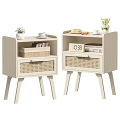 Lerliuo rattan nightstands for sale  Delivered anywhere in USA 