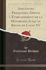 Anecdotes fran oises d'occasion  Livré partout en France
