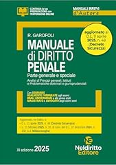 Manuale diritto penale. usato  Spedito ovunque in Italia 