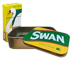 Swan tobacco tin for sale  Delivered anywhere in Ireland