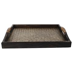 Rattan tray rectangle for sale  Delivered anywhere in USA 