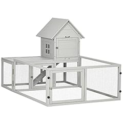 Pawhut rabbit hutch for sale  Delivered anywhere in UK
