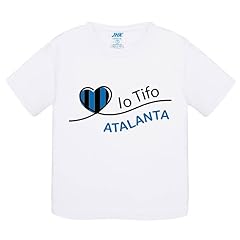 T-shirt bambino Io tifo Atalanta Maglietta Manica Corta (6 mesi) usato  Spedito ovunque in Italia 