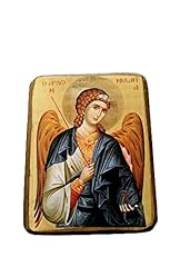 Icona arcangelo michele usato  Spedito ovunque in Italia 