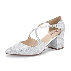 Idifu silver heels for sale  Delivered anywhere in USA 