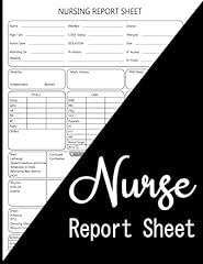 Nurse report sheet for sale  Delivered anywhere in UK