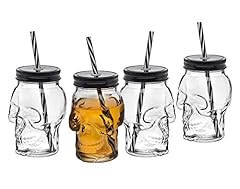 Skull mason jar for sale  Delivered anywhere in USA 