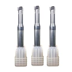 HRC65 Carbide Thread Milling Cutter Router Bit Stainless Steel Mill for CNC Machining Center M1 M1.4 M1.6 M2-M12 M2-0.4 for sale  Delivered anywhere in Canada