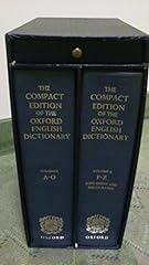 Compact edition oxford for sale  Delivered anywhere in USA 