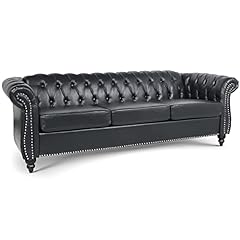 Wlvos leather chesterfield for sale  Delivered anywhere in USA 