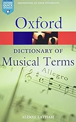 Oxford dictionary musical for sale  Delivered anywhere in UK