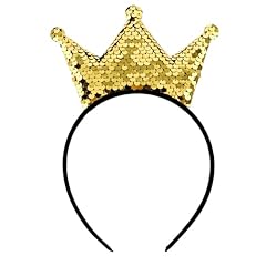 Wllhyf sequins crown for sale  Delivered anywhere in USA 