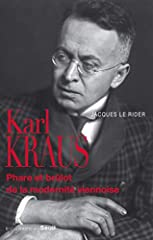 Karl kraus phare d'occasion  Livré partout en France