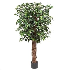 Ficus Benjamini - Planta artificial (130 cm de alto,, usado segunda mano  Se entrega en toda España 
