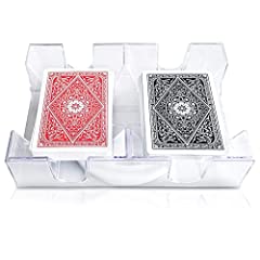 2 Deck Revolving Rotating Canasta Playing Card Tray, for sale  Delivered anywhere in Canada