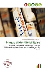 Plaque identit militaire d'occasion  Livré partout en France