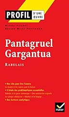 Oeuvre pantagruel gargantua d'occasion  Livré partout en France