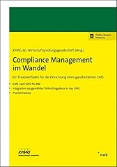 Compliance management wandel gebraucht kaufen  Wird an jeden Ort in Deutschland