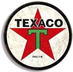 Round vintage texaco for sale  Delivered anywhere in USA 