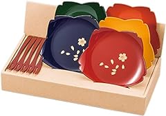 5pcs japanese lacquer for sale  Delivered anywhere in USA 