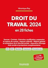 Droit travail 2024 d'occasion  Livré partout en France