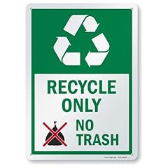 Smartsign inch recycle for sale  Delivered anywhere in USA 