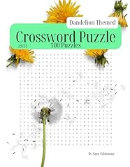 Crossword puzzle dandelion for sale  Delivered anywhere in USA 