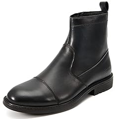 Men black leather for sale  Delivered anywhere in USA 