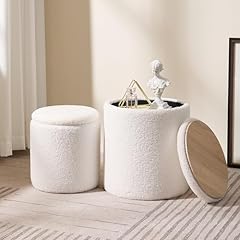 Chilihom round boucle for sale  Delivered anywhere in USA 