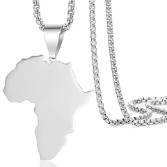 Afrika karte anhänger gebraucht kaufen  Wird an jeden Ort in Deutschland