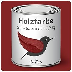 Berico holzfarbe schwedenrot gebraucht kaufen  Wird an jeden Ort in Deutschland