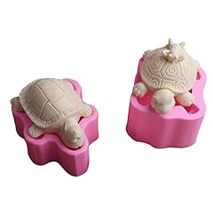 September-Europe 2PCS Turtle Animal Fondant Silicone for sale  Delivered anywhere in UK